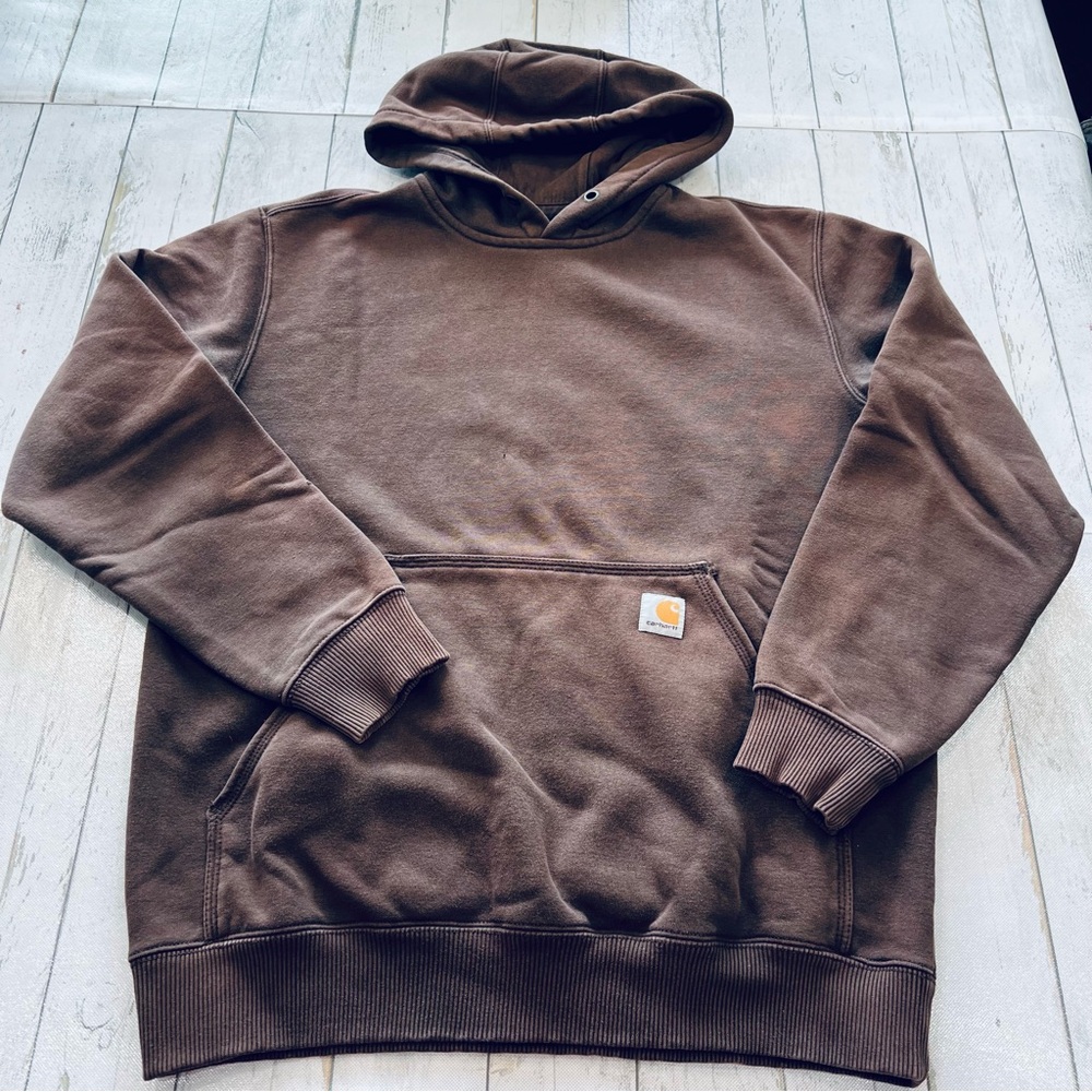 Carhartt Rain Defender Paxton Heavyweight Hooded Sweatshirt Sz M